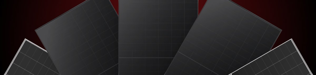 Full black zonnepanelen